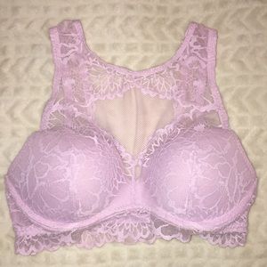 Victoria’s Secret Pink Lace Bralette Medium